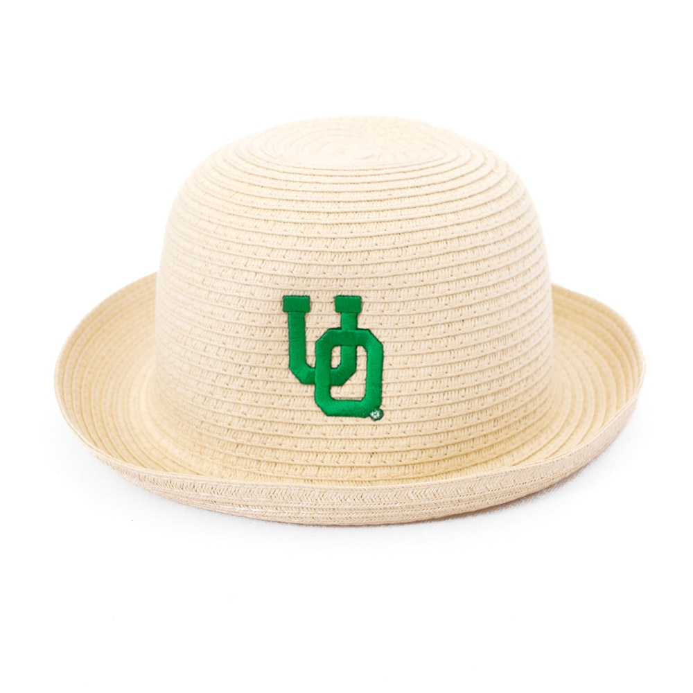 Interlocking UO, Brown, Straw, Accessories, Toddler, UPF, Convertible, Hat, 836947